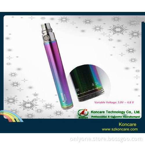 Hot! ! ! Favorable and Best-Selling Rainbow Vision Spinner Battery with Adjust Votage